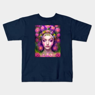 Flowers Princess Kids T-Shirt